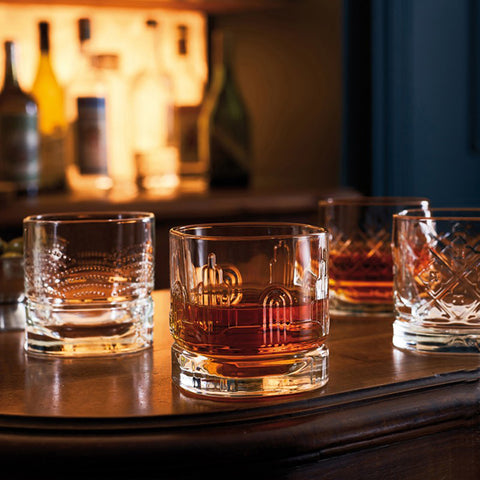 La Rochere Dandy Whiskey Glasses Assorted Set of 4