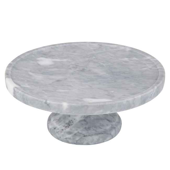 Nuvolo Marble Footed Cake Stand by Davis and Waddell
