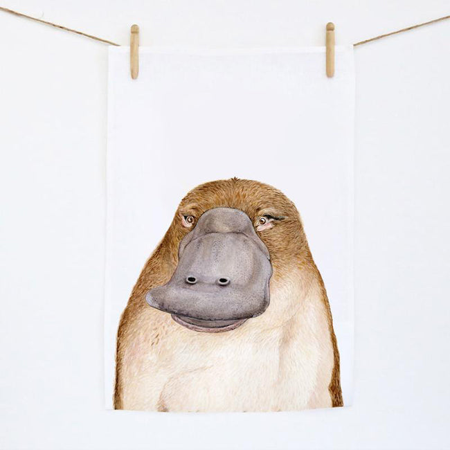Platypus Tea Towel
