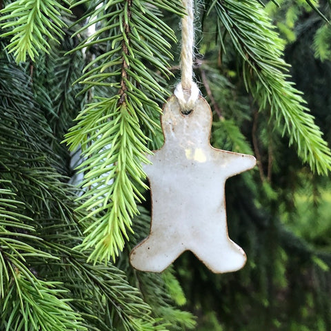 Rustic Pottery  Christmas Decorations