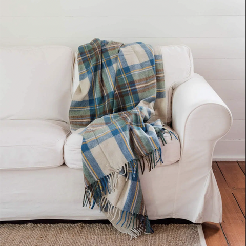 The Grampian Goods Co Tartan Blanket 175cm x 157cm | Spring