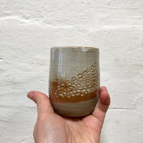Shelley Panton Hand-Thrown Studio Pottery Cup Wing Series