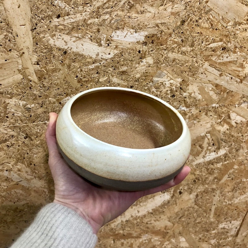 Shelley Panton Studio Pottery Curved Bowl 