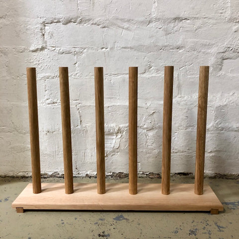Handcrafted Hardwood Boot Stand by The Potter's Lodge - 6 Pegs