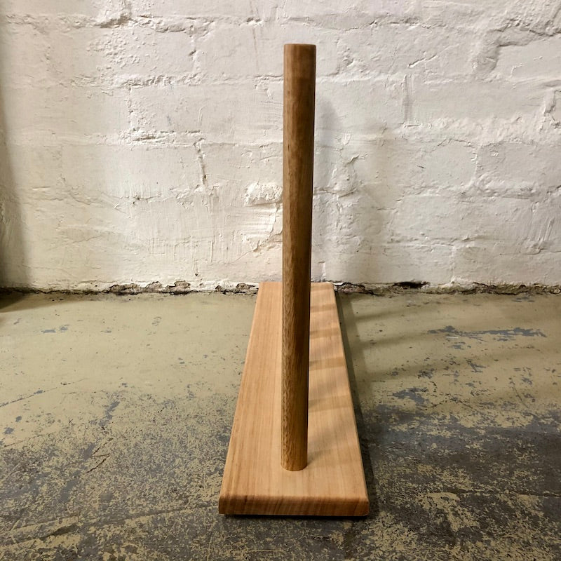 Handcrafted Hardwood Boot Stand 6 Pegs