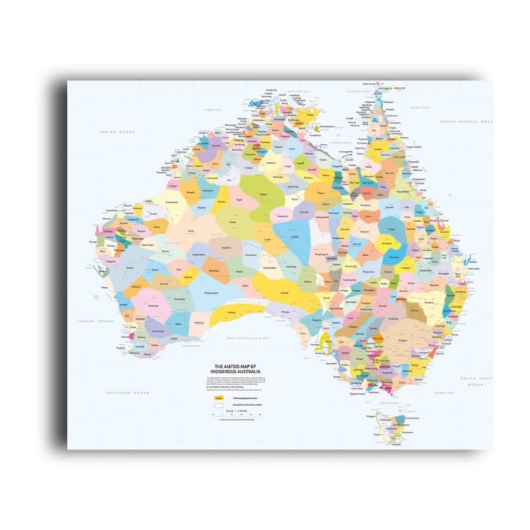 Indigenous Map of Australia