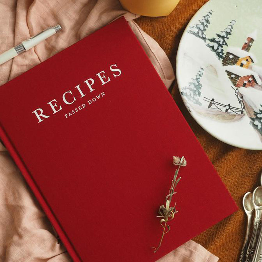 Recipes Passed Down Book