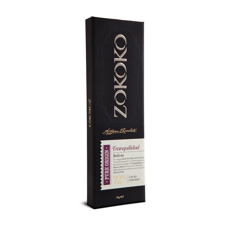 Zokoko Single Origin Chocolate - Tranquilidad 85g
