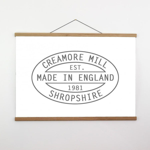 Creamore Mill Oak Poster Hanger