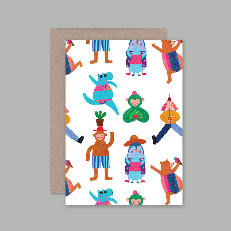AHD Paper Co. Card Party Animals