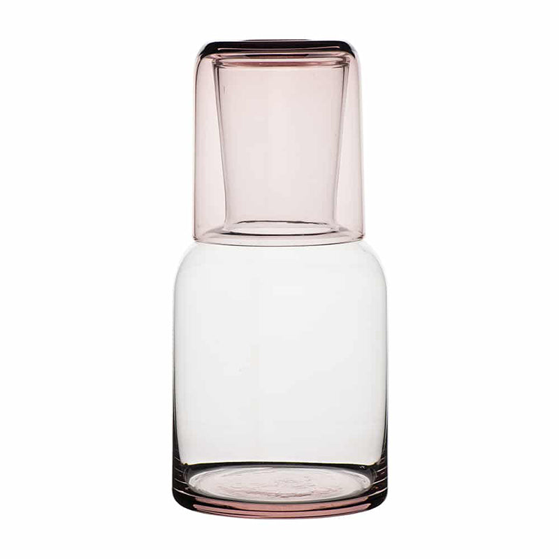 Pink Water Carafe & Glass set