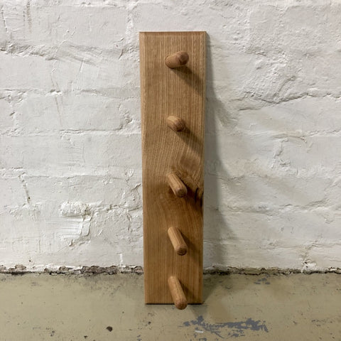 Handmade Hardwood Coat Rack 60cm