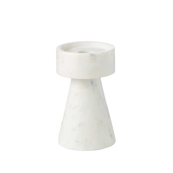 Blythe Marble Candle Holder by Amalfi