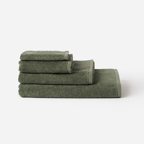 Citta Classic Cotton  Bath Towels Olive