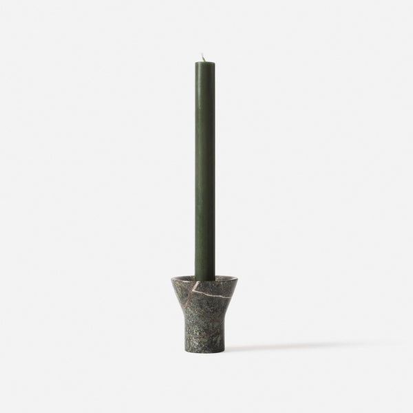 Citta Flare Candle Holder Forest Green