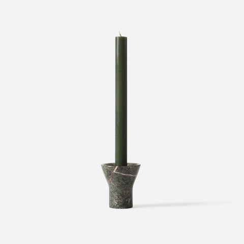 Citta Flare Candle Holder Forest Green