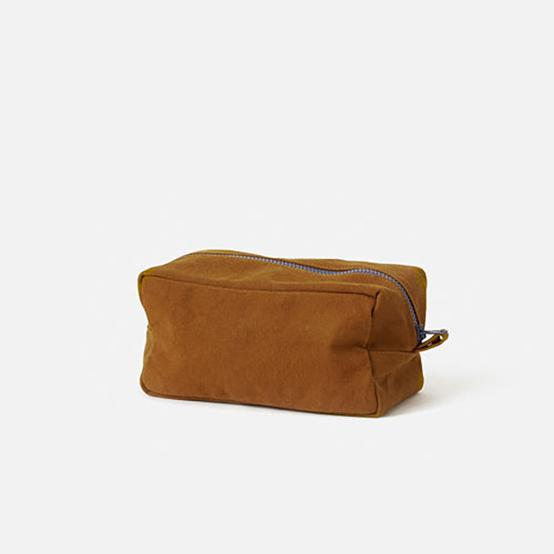 Marlo Contrast Wash Bag in Masala & Lupin by Citta in Large