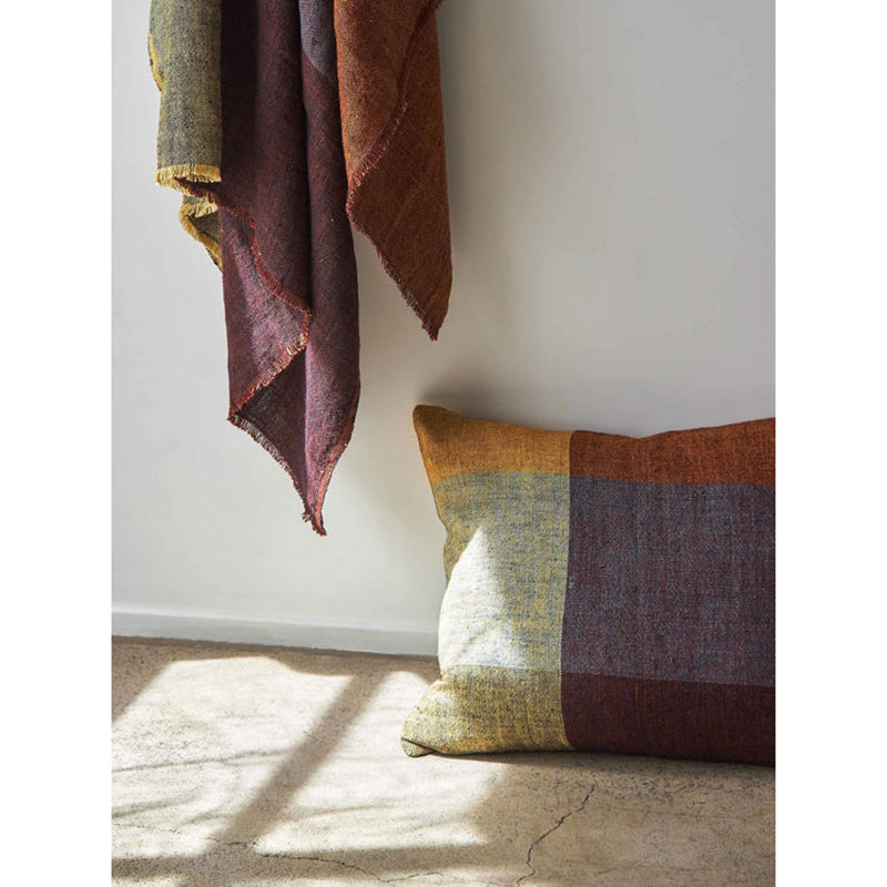 Miro Cushion in Custard Multi by Citta Design