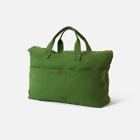 Marlo Contrast Overnight Bag in Spirulina by Citta