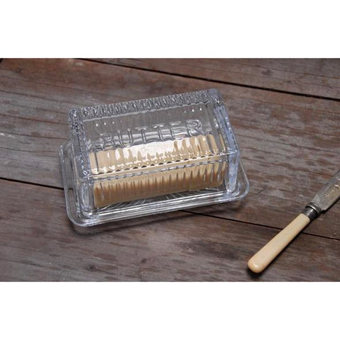 Glass Butter Dish by Heaven In Earth