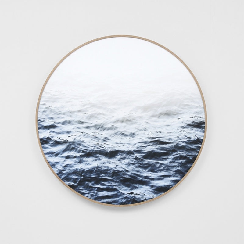 Distant Waters Framed Art Canvas 