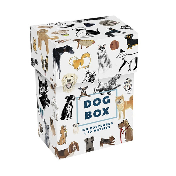 Dog Box 100 Postcards by 10 Artists
