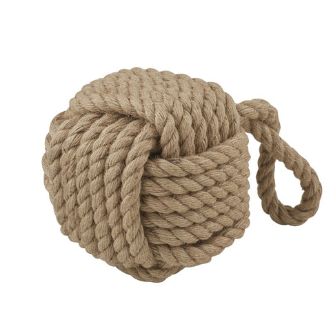 Emporium Beau Rope Door Stop Natural