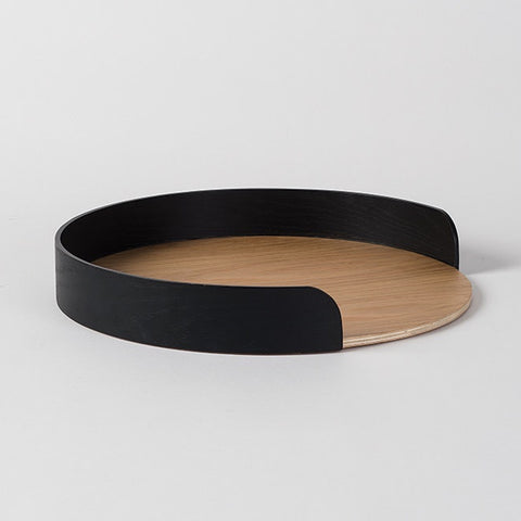 Citta Segment Tray Black/Natural