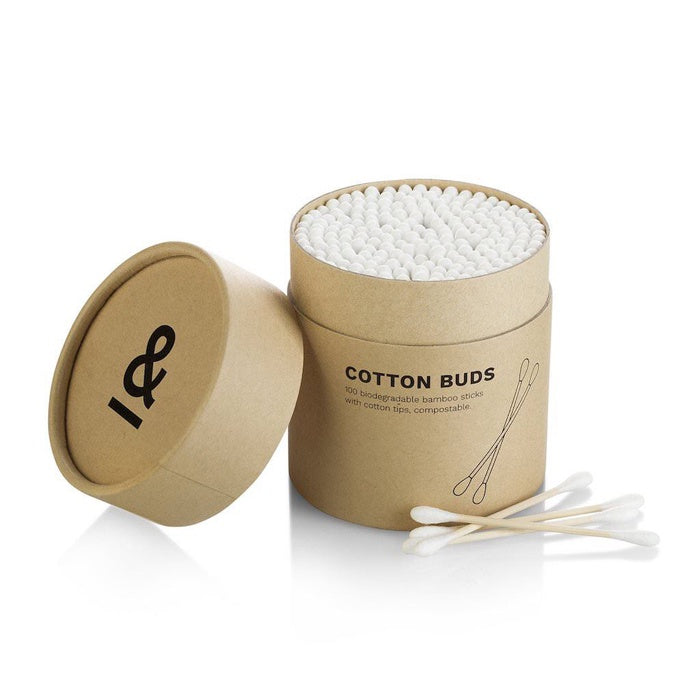 Cotton Bamboo Earbuds by Seed & Sprout