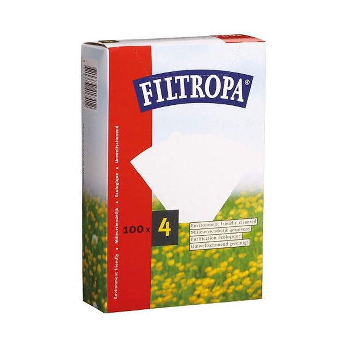 Filtropa Filter Papers #4 - 100 Pack