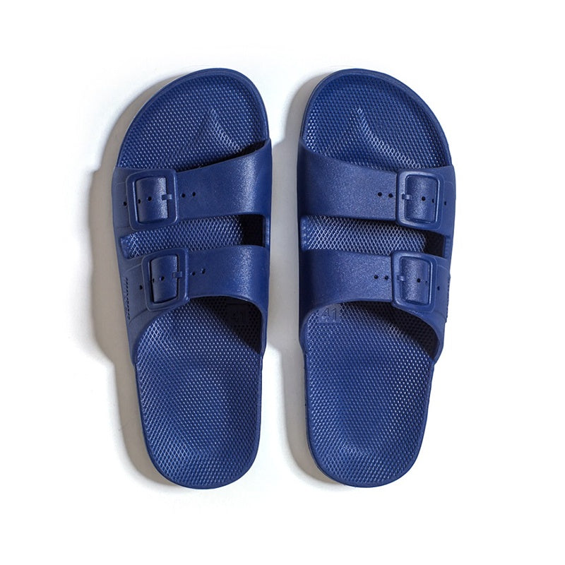 Freedom Moses Slides Navy Adults