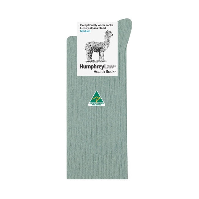 Humphrey Law Alpaca Health Socks Lichen