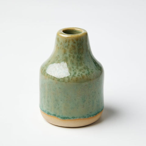 Jones & Co Bijou Mini Vase in Vert Green