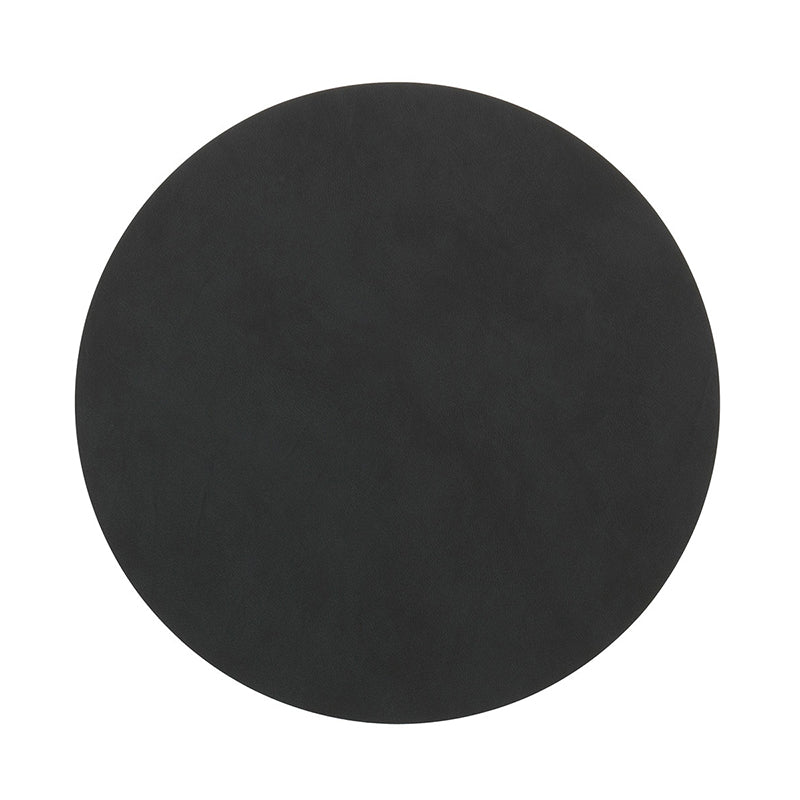 Black Leather Placemat Melbourne