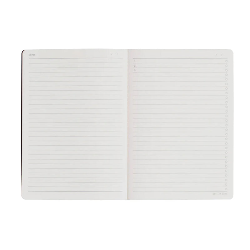 MiGoals - Get Shit Done Notebook - A5 - Soft Cover - Clay