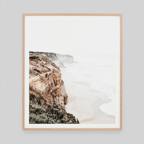 Misty Shoreline Art Print  - Custom Order 2-8 Weeks