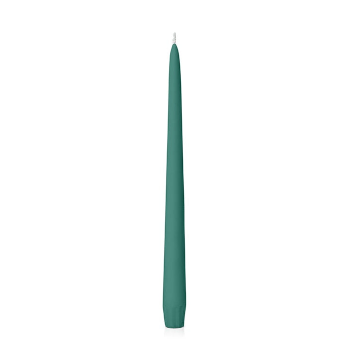 Moreton Eco Taper Candle (Pack of 4) Emerald Green