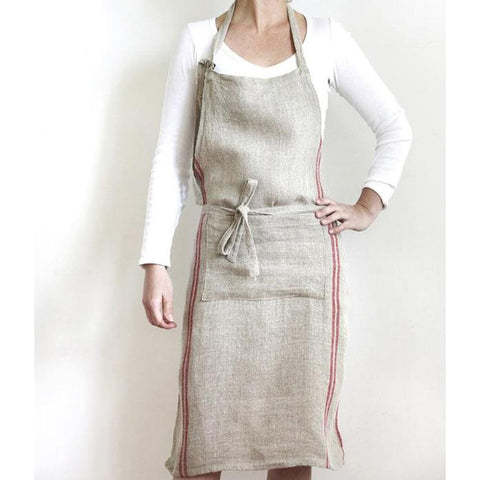 French Style Linen Apron 