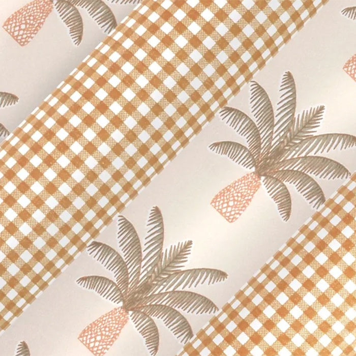 Premium Wrapping Paper Palm Beach Latte Collection