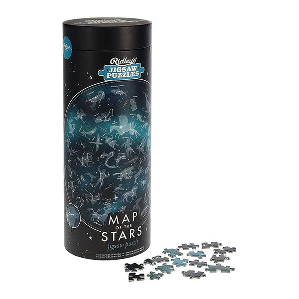 Ridley's Map Of The Stars 1000 pc Jigsaw Puzzle Package
