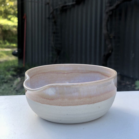 Shelley Panton Hand-Thrown Pottery Pouring Bowl Rockmelon