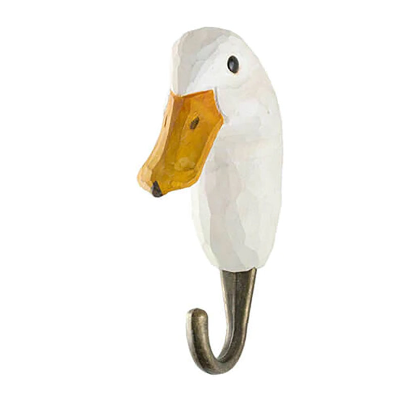 Wildlife Garden Handcrafted Animal Hooks Duck