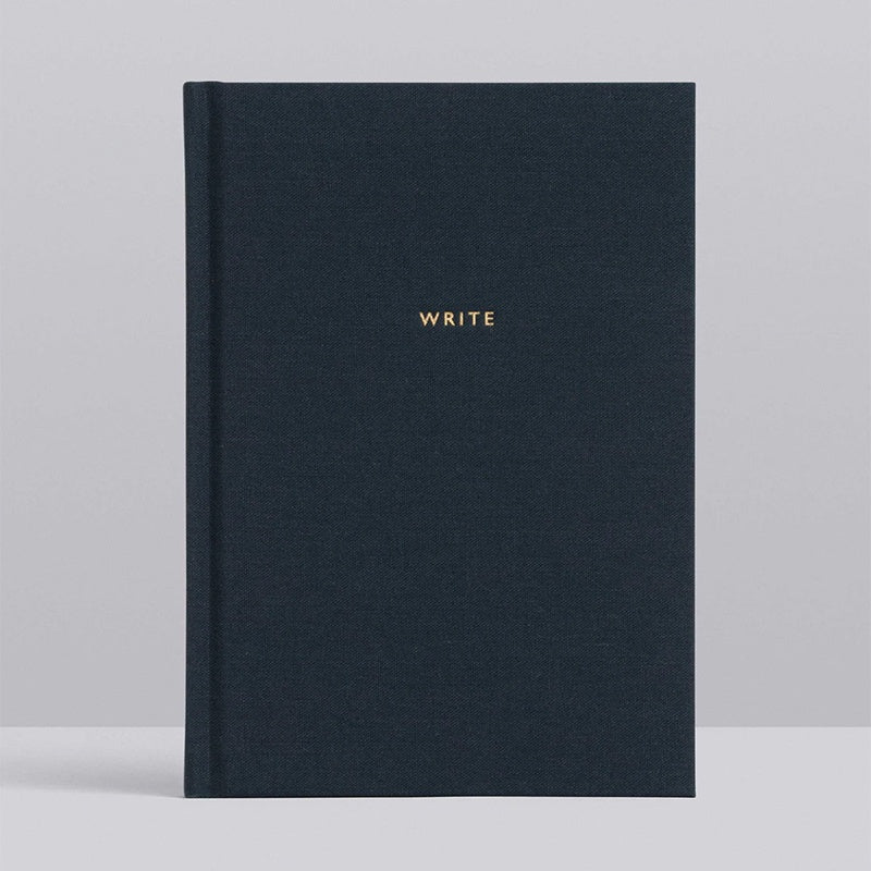 Write To Me 'Write' Lined Journal - Blue